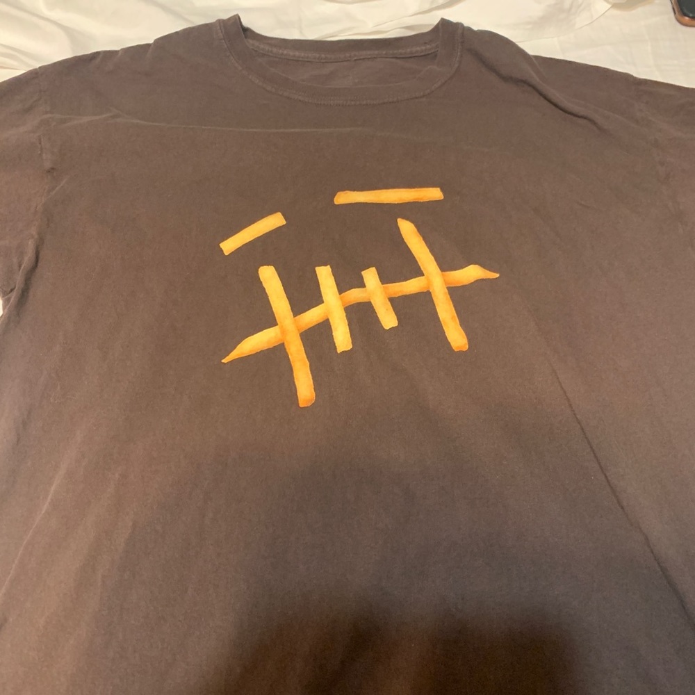 Travis Scott McDonalds Large Fry Tee II